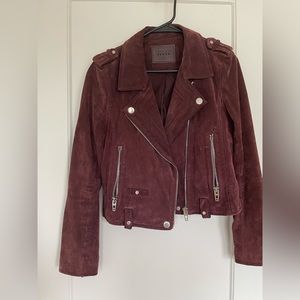 Blank NYC suede Moto Jacket